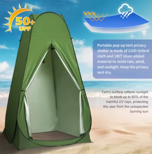 Campihub Pop-Up Privacy Shower Tent