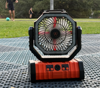 Campihub Portable Solar Fan