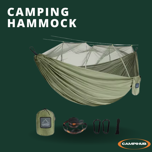 Campihub Camping Hammock with Mosquito Net