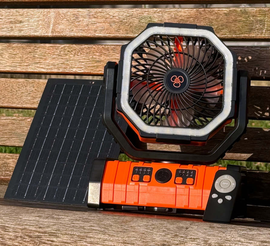 Campihub Portable Solar Fan