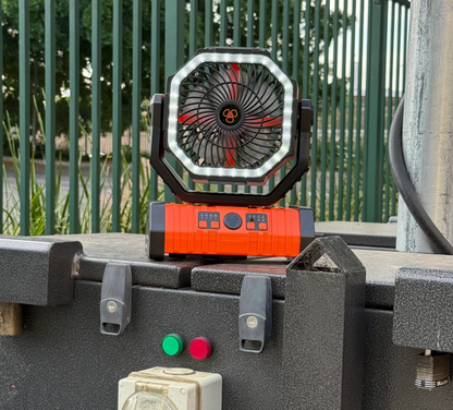 Campihub Portable Solar Fan