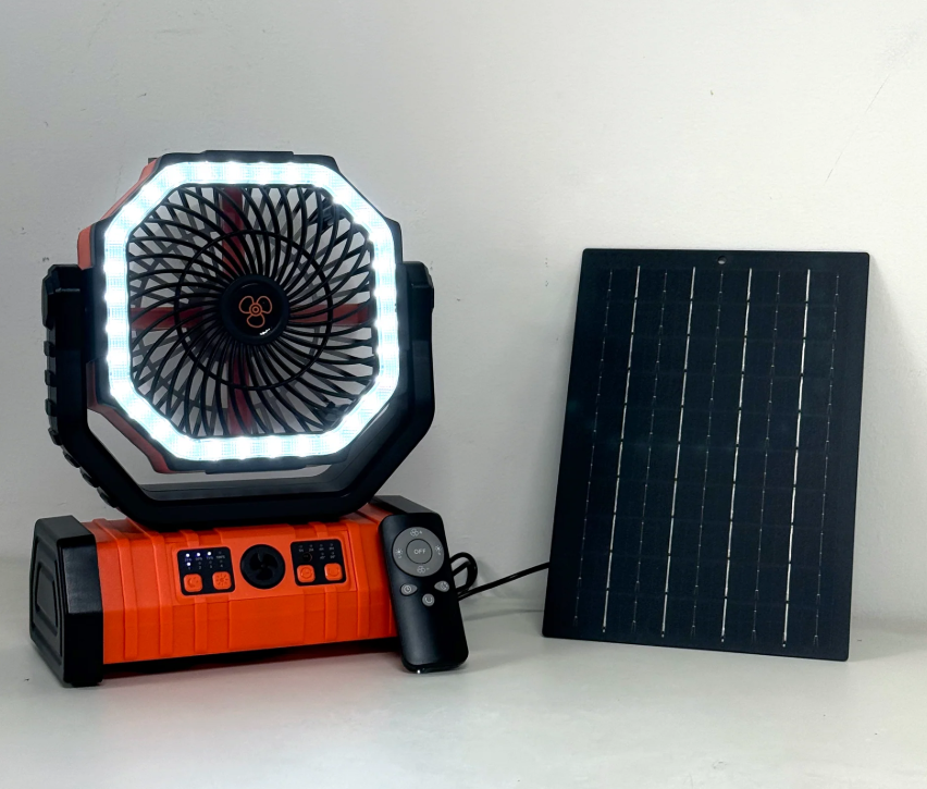 Campihub Portable Solar Fan