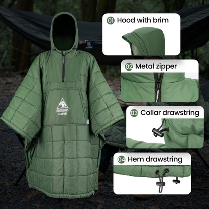 Campihub Camping Blanket Poncho